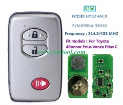 2009-2019 TOYO-TA / 3-Button Smart Key / PN: 89904