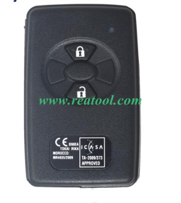 TOYO-TA Rav4 2006+ Smart Key, 2Buttons, B90EA P1 98 4D-67, 433MHz ASK 89904-12170 Keyless Go 61A544-0010