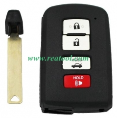 For TOYO-TA 3+1 button remote key shell ,the butto