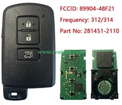 For TOYO-TA Land Cruiser Smart Keys Remote 2016 3 