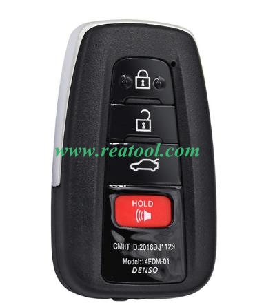 For TOYO-TA 3+1 button remote key shell