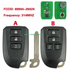 Aftermarekt FCC BF1ER PN 89904-26020 314MHz Smart 