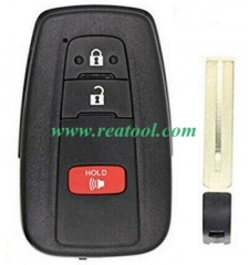 For TOYO-TA 2+1 button remote key shell
