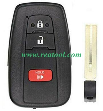 For TOYO-TA 2+1 button remote key shell