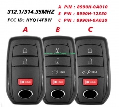 Remote For 2024 TOYO-TA Corolla Cross Smart Key312