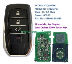 2018+ For TOYO-TA Land Cruiser Proximity Remote Fo