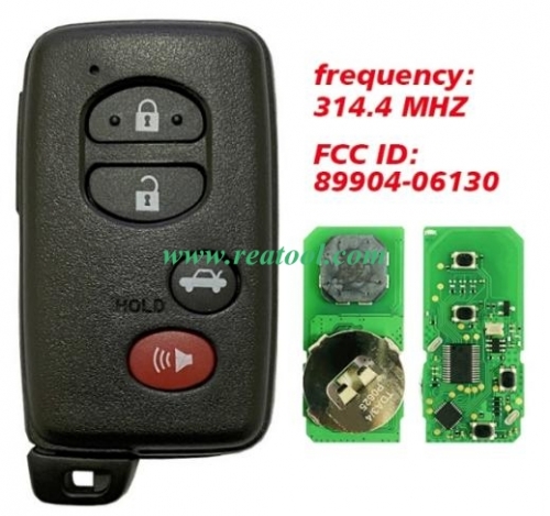 For TOYO-TA Camry Corolla Avalon 2009-2014 4-Btn (HYQ14AAB-3370) 314.4mhz 89904-06130