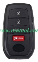 For TOYO-TA 4 button remote key shell