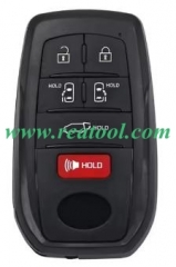 For TOYO-TA 6 button remote key shell