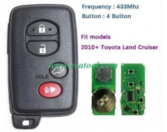 Aftermarket 4 Button Smart Key For 2010+ TOYO-TA L