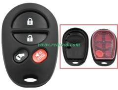 For TOYO-TA 4 button remote key shell