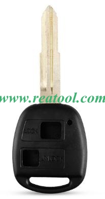 For TOYO-TA two buttons remote key shell left blade