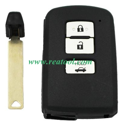 For TOYO-TA 3 button remote key shell ,the button is square and white