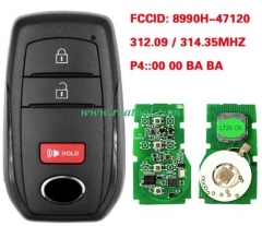 2023 TOYO-TA Prius Smart Remote Key 8990H-47120 HY