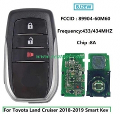 TOYO-TA Land Cruiser 2018-2019 Smart Key Remote 3 