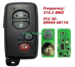 2008-2013 TOYO-TA Highlander 4-Button Smart Key Fo
