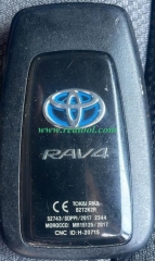 Fit for European TOYO-TA RAV4 Smart Key Remote key 231451-0410 3450 Board FCC ID:B2T2K2R 433/434MHZ 8A 8990H-42200