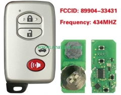 TOYO-TA Aurion 2010+ Smart Key, 4Buttons, B77EA P1