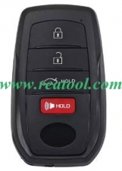 For TOYO-TA 4 button remote key shell