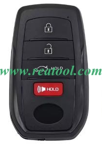 For TOYO-TA 4 button remote key shell