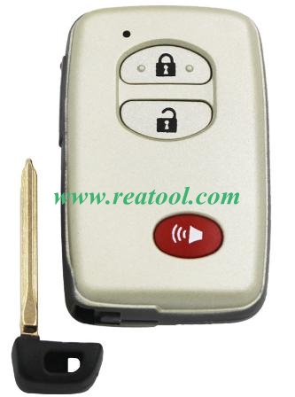 For TOYO-TA 2+1 button 
remote key shell