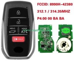 2021 TOYO-TA RAV4 Smart Remote Key 8990H-42380 899