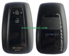 Key For TOYO-TA RAV4 2019 433MHZ 8A Chip 14FDM-02 