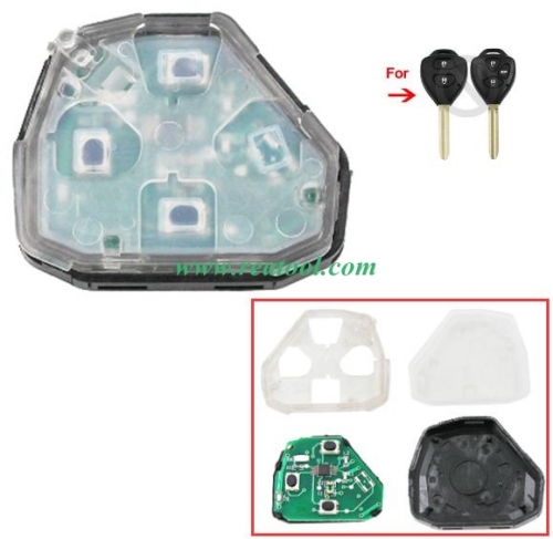 TOYO-TA 3 button remote 
with 315MHZ use for Camry,RAV4,Corolla,Highland and vios