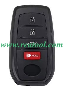 For TOYO-TA 4 button remote key shell
