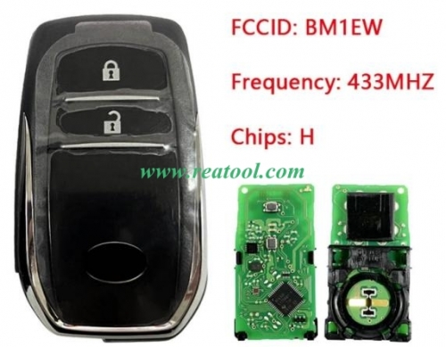 2016 For TOYO-TA Hilux Smart Entry Key 2B – BM1EW – 433 Mhz 8A CHIP