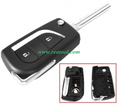 For TOYO-TA 2 button remote key shell 
with TOY43 blade