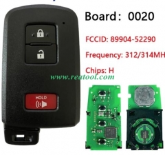 2012-2019 For TOYO-TA Prius RAV4 3- Button Smart K