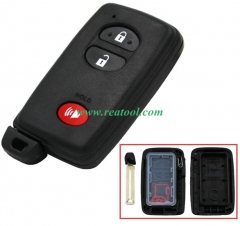 For TOYO-TA 2+1 button remote key shell (round but