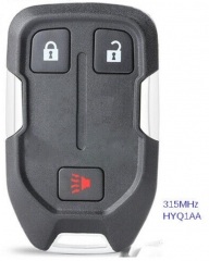 For GMC 2+1 button remote key with 315mhz for     