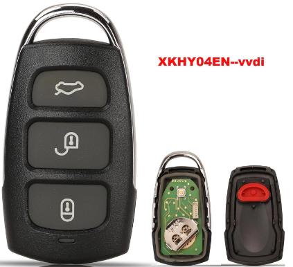 XHORSE (English Version) Universal Remote Key Fob 3+1 Button XKHY04EN For VVDI MINI Key Tool VVDI2