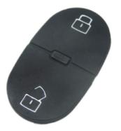 For Audi 2 button remote key pad