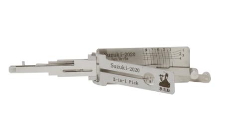 SUZUKI-2020 lishi 2 in 1 decode and lockpick for Suzuki