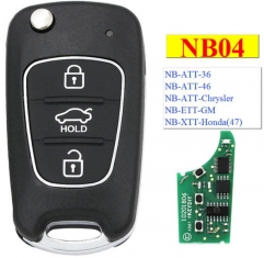 For Hyundai Style 3button keyDIY remote NB04-3 Mul