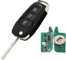 For Ford ESCORT 3 button remote key with Hitag Pro