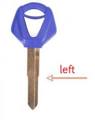 For yamaha motorcycle transponder key blank
（blue)