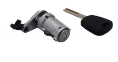 LEFT DOOR LOCK BARREL WITH ONE KEY WITH GROOVE FOR