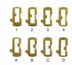 200PCS/LOT Car Lock Plate For Fiat SIP22 Internal 