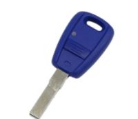 For FIAT 1 button remote key blank  
in blue color