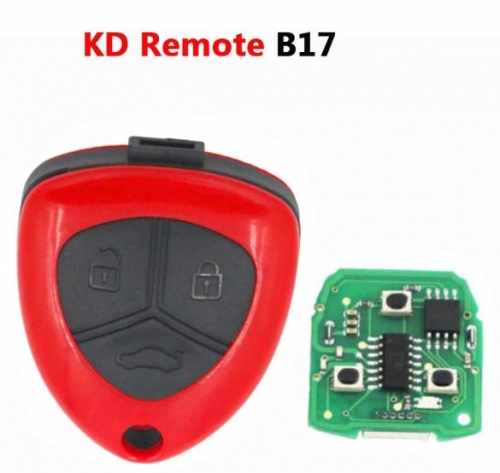 For Ferrari style 3 button remote key for
KD300 and KD900 and URG200 to produce any model 
remote . with blade hole