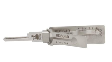 Lishi HD5649 2 In 1 
lock pick and decoder genuine for Hyundae locks