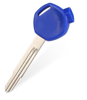 For Honda-Motor bike key blank
with left blade in blue