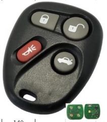 For GM 3+1 button remote key
with 315MHZ