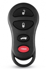 For Chrysler remote shell with
4 buttons
