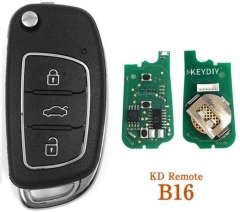For Hyundai style B16-3 3 button remote key for
KD