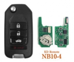 For Honda style 4 buttonkeyDIY remote  NB08-4 univ